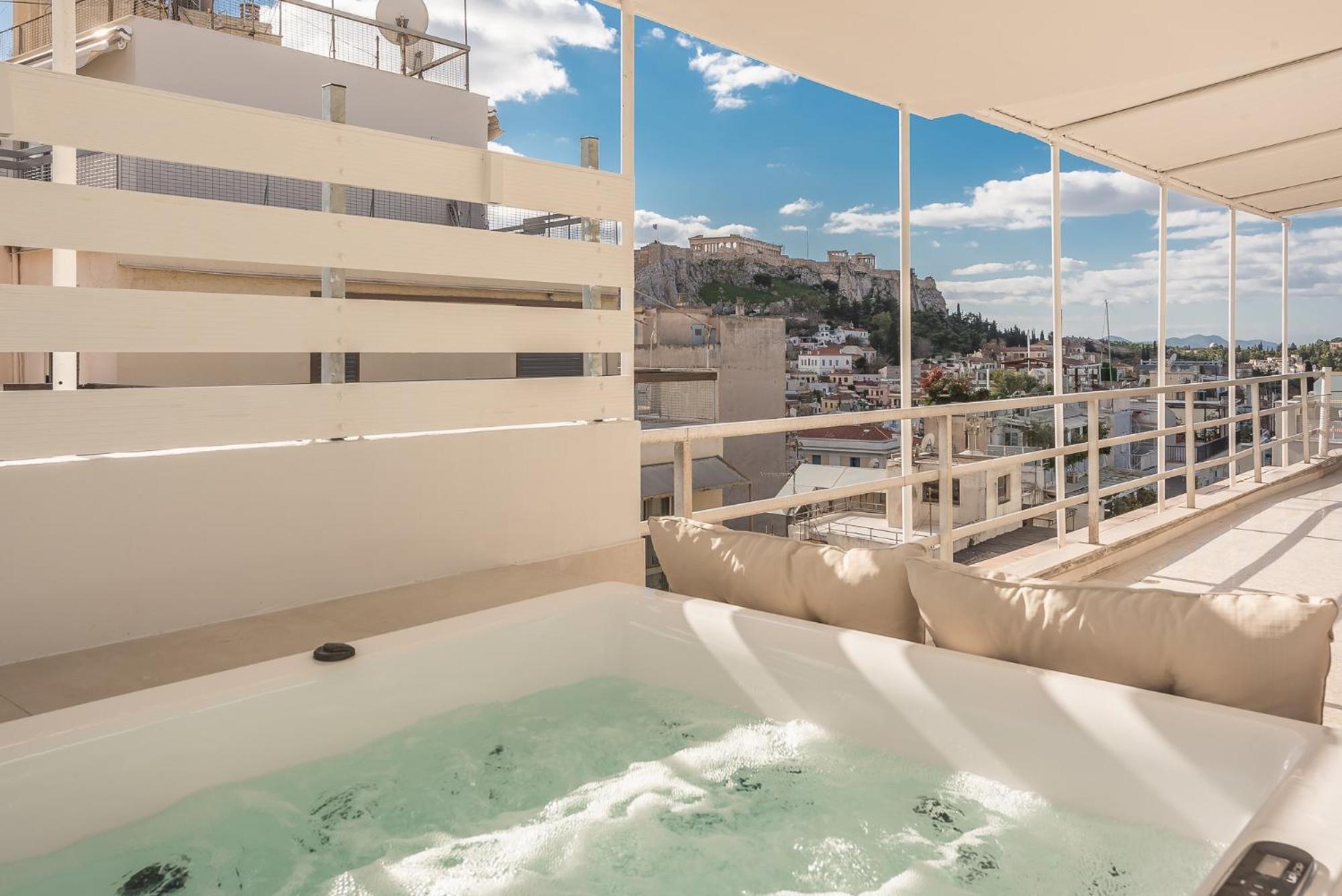 Syntagma Spa With Acropolis View Афины Экстерьер фото